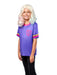 Girls' Wednesday Nevermore Academy Ophelia Hall Purple Top - costumesupercenter.com