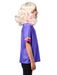 Girls' Wednesday Nevermore Academy Ophelia Hall Purple Top - costumesupercenter.com