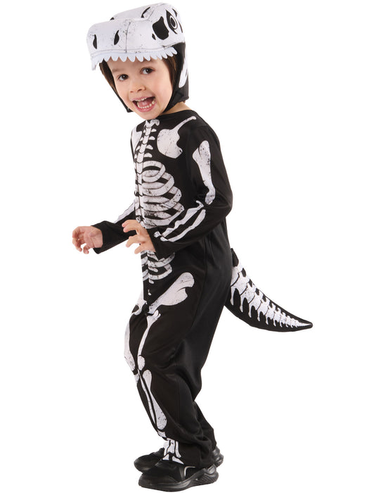 Dinosaur Skeleton Costume for Toddlers - costumesupercenter.com