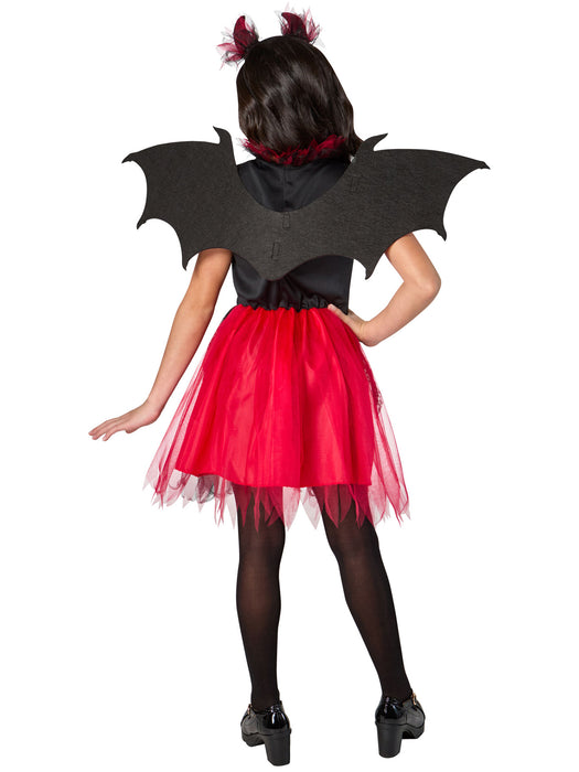 Girls' Sequin Red Devil Costume - costumesupercenter.com