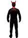Men's Devil Baby Costume Top with Horns - costumesupercenter.com