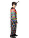Men's Neon Clown Creep Costume with Mask - costumesupercenter.com