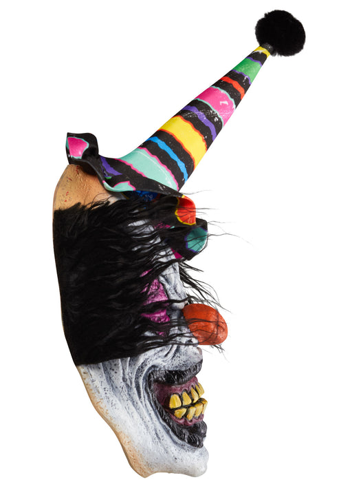 Men's Neon Clown Creep Costume with Mask - costumesupercenter.com
