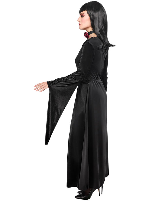 Women's Gothic Chic Dress with Choker - costumesupercenter.com