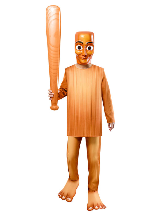 Boys' Brainrot Tung Tung Costume with Mask - costumesupercenter.com