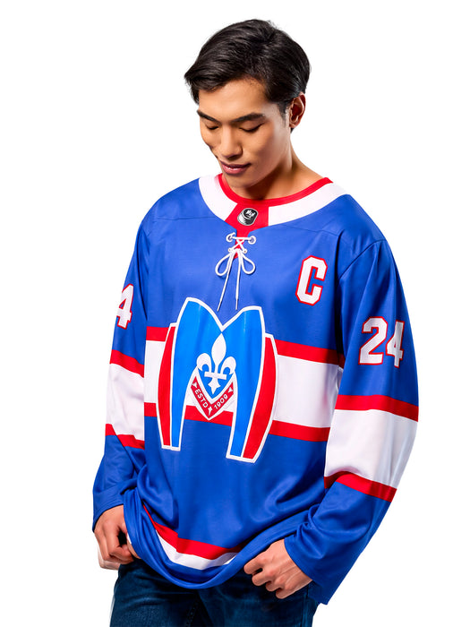 Men's Heated Rivalry Montreal Metros Shane Hollander Jersey - costumesupercenter.com