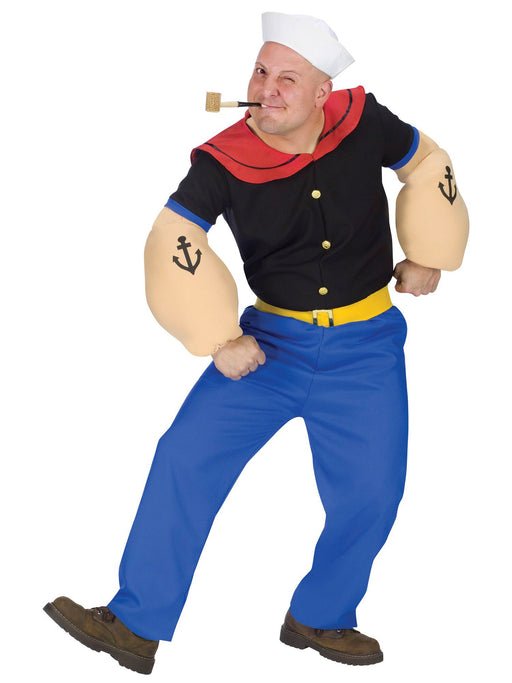 Popeye Adult Costume - costumesupercenter.com