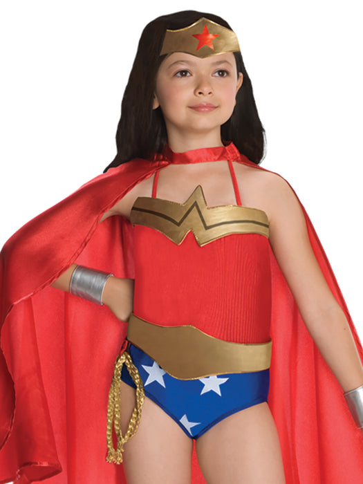 Justice League DC Comics Wonder Woman Child Costume - costumesupercenter.com