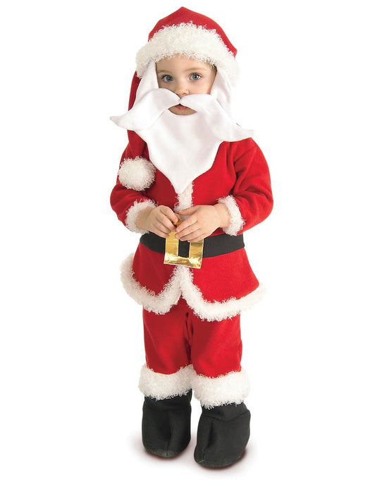 Baby/Toddler Santa Boy Costume - costumesupercenter.com
