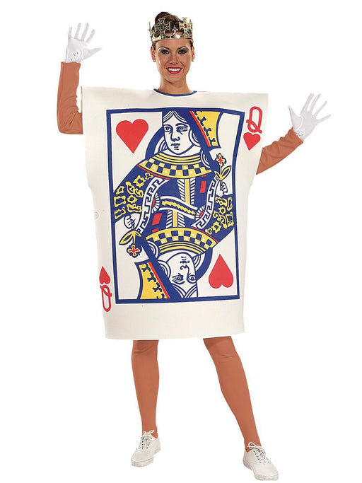 Queen of Hearts Card Adult Costume - costumesupercenter.com