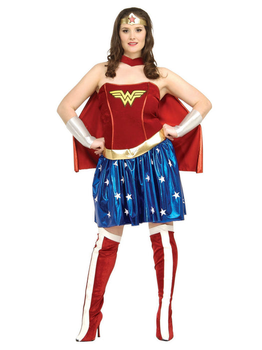 Wonder Woman Adult Plus - costumesupercenter.com