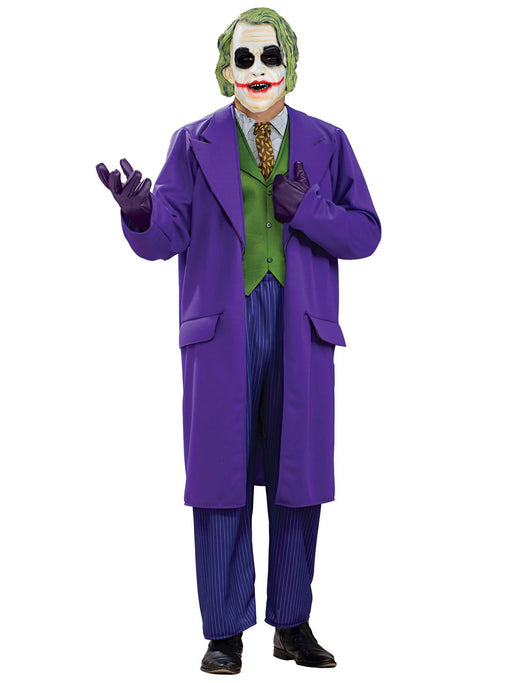 Batman Dark Knight The Joker Deluxe Plus Adult Costume - costumesupercenter.com