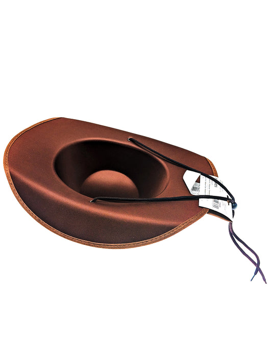 Adult Brown Suede Cowboy Hat - costumesupercenter.com