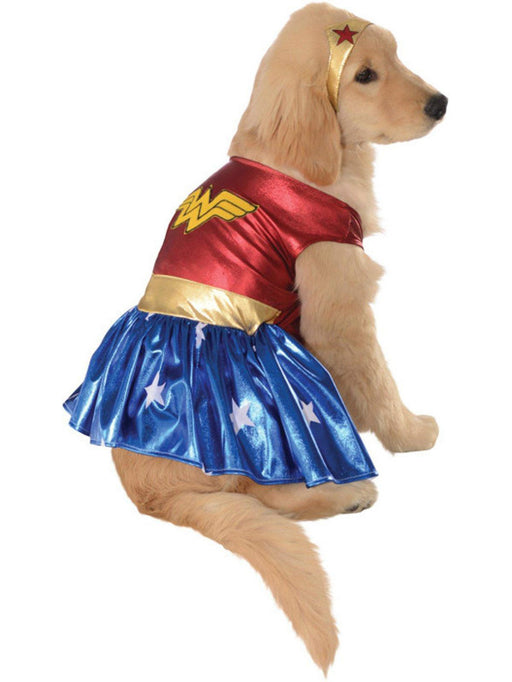 DC Comics Wonder Woman Pet Costume - Classic - costumesupercenter.com