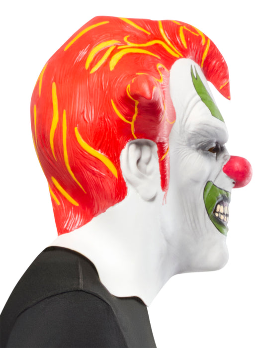 Men's Halloween Horror Nights Jack the Clown Overhead Latex Mask - costumesupercenter.com