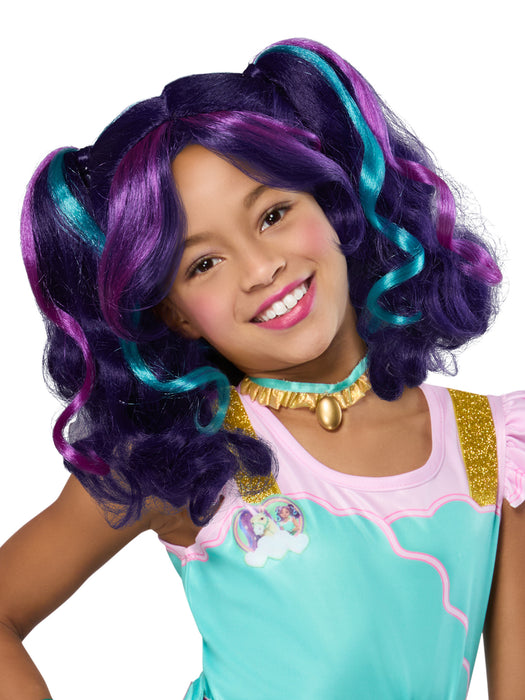 Girls' Unicorn Academy Ava Banji Wig - costumesupercenter.com