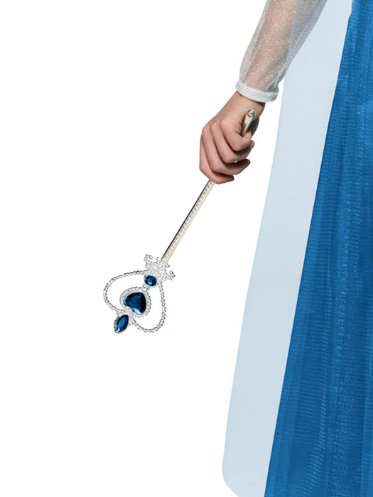 Girls' Blue Snow Princess Wand - costumesupercenter.com