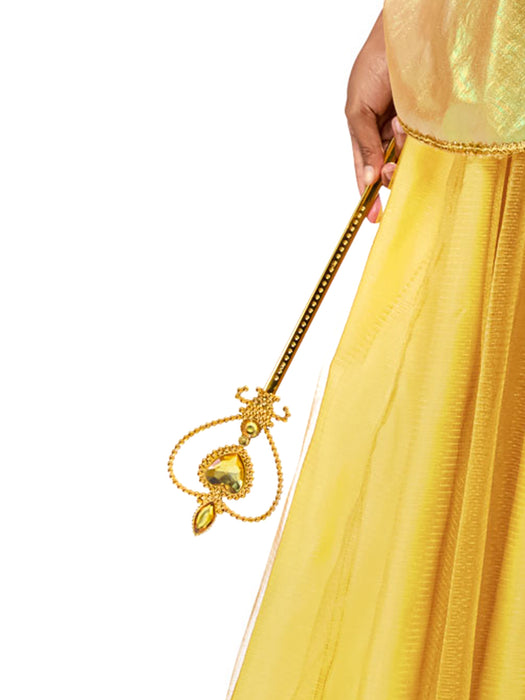 Girls' Gold Beauty Princess Wand - costumesupercenter.com