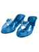 Girls' Blue Snow Princess Shoes - costumesupercenter.com