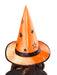 Kids' Orange and Black Celestial Witch Hat - costumesupercenter.com