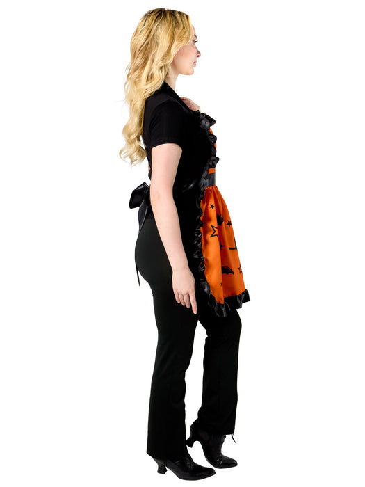 Women's Trick or Treat Halloween Apron - costumesupercenter.com