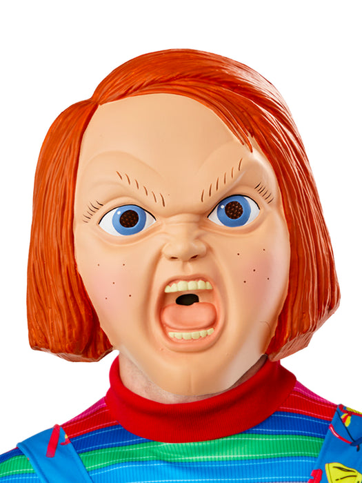 Child's Play 2 Chucky Mask and Voodoo Knife Set - costumesupercenter.com