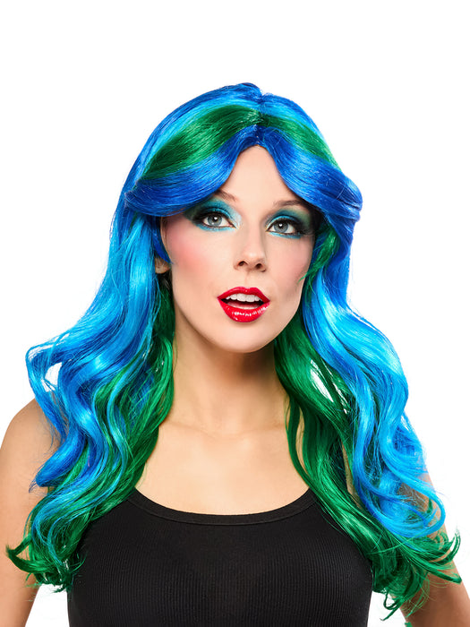 Women's Peacock Fantasy Wig - costumesupercenter.com