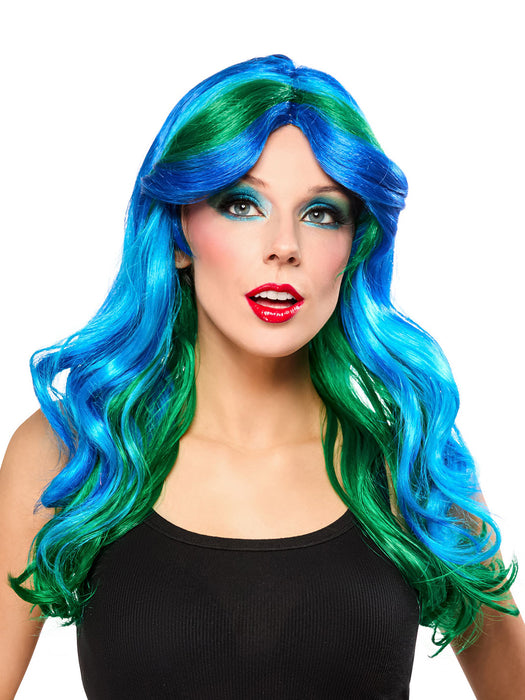 Women's Peacock Fantasy Wig - costumesupercenter.com