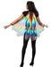 Women's Rainbow Monarch Butterfly Wings - costumesupercenter.com