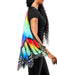 Women's Rainbow Monarch Butterfly Wings - costumesupercenter.com
