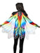 Women's Rainbow Monarch Butterfly Wings - costumesupercenter.com
