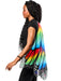 Women's Rainbow Monarch Butterfly Wings - costumesupercenter.com