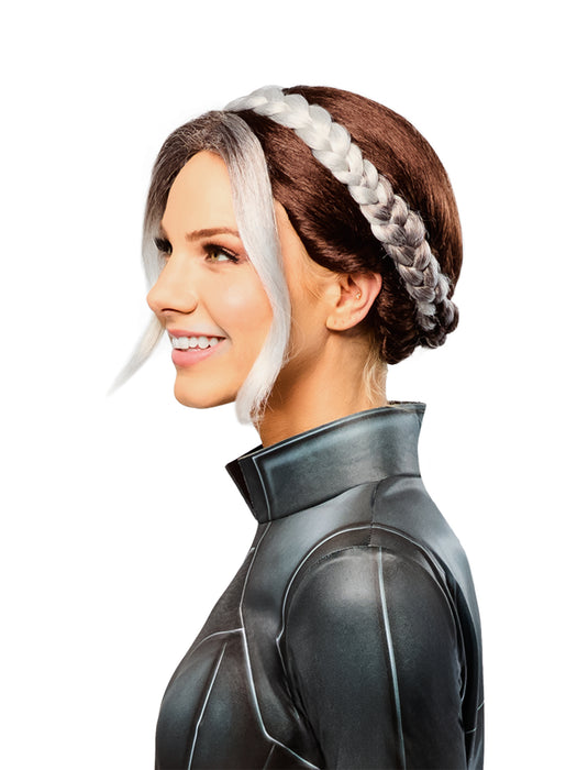 Women's The Empyrean Violet Sorrengail Wig - costumesupercenter.com