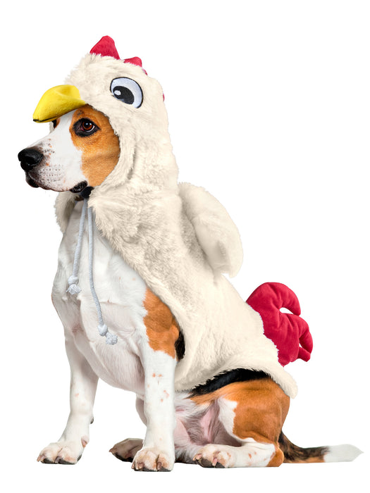 Clucky Chicken Pet Costume - costumesupercenter.com