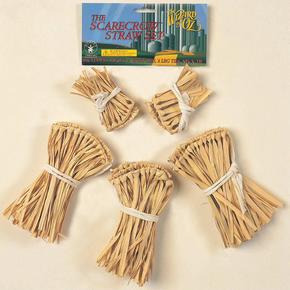 Wizard Of Oz Scarecrow Straw Kit Costume Accessory - Yellow Straw - View #5
