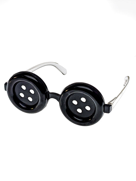 Adult Coraline the Other Mother Button Glasses - costumesupercenter.com