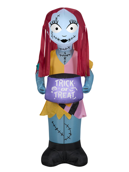 3.5 Foot The Nightmare Before Christmas Sally Light Up Halloween Inflatable Lawn Decoration - costumesupercenter.com