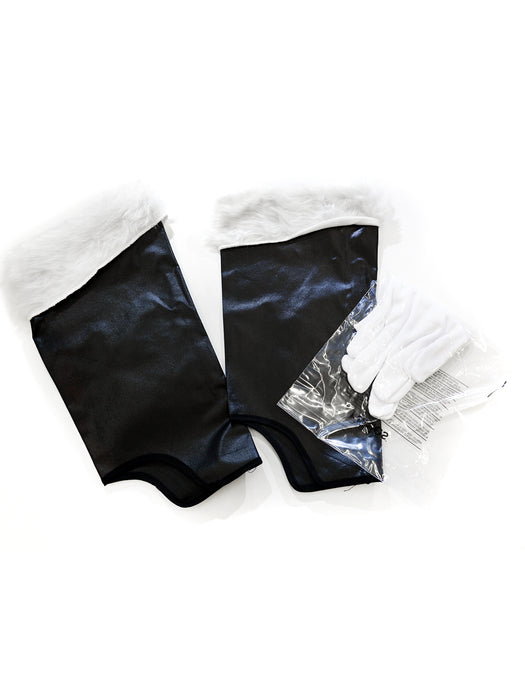 XL Flannel Santa Suit - costumesupercenter.com