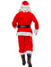 Men's Big and Tall Flannel Santa Suit Costume - costumesupercenter.com