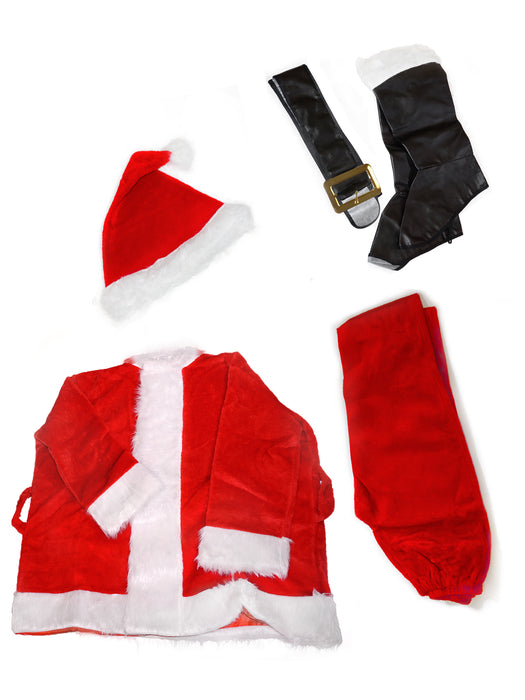 3XL Plush Santa Suit - costumesupercenter.com