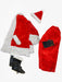 Adult Extra Large Deluxe Regency Plush Santa Suit - costumesupercenter.com