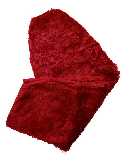 Adult XXL Crimson Regal Plush Santa Suit - costumesupercenter.com
