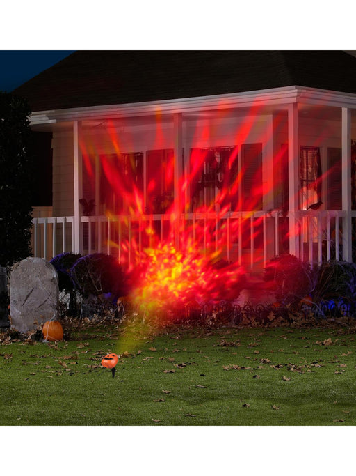 Red and Yellow Fire and Ice Projection Light - costumesupercenter.com