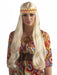 Adult Long Blonde Hippie Wig - costumesupercenter.com