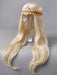 Adult Long Blonde Hippie Wig - costumesupercenter.com