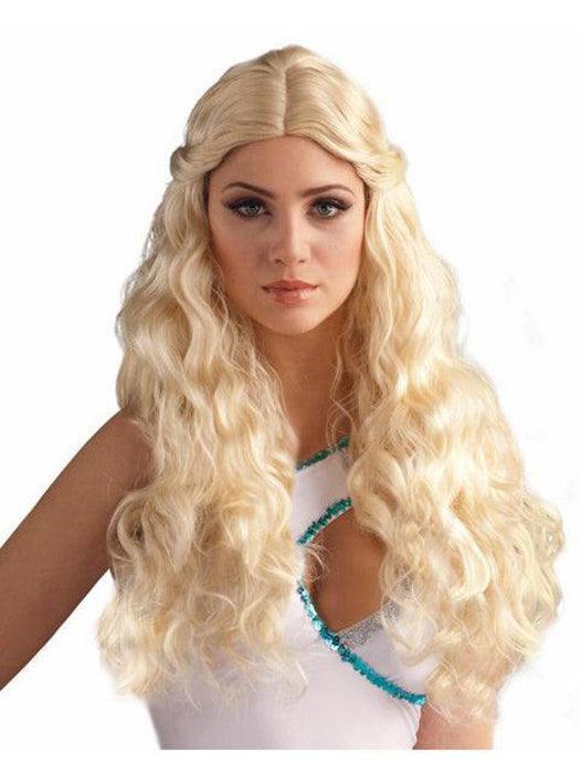 Adult Blonde Goddess Wig - costumesupercenter.com