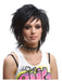 Adult Unisex 80's Black Wig - costumesupercenter.com