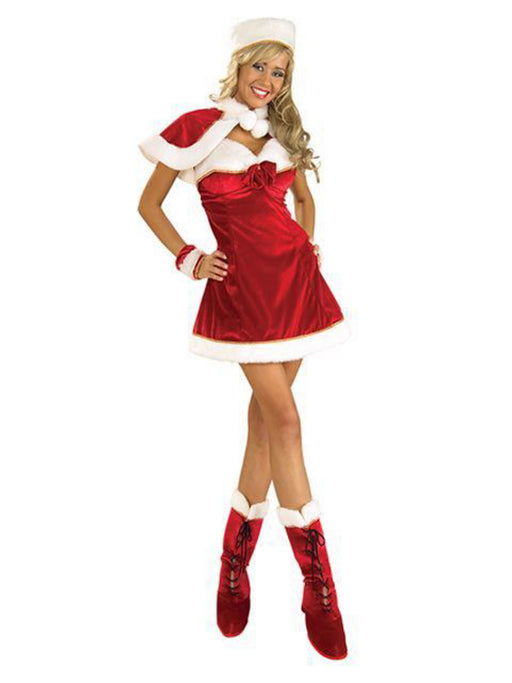 Sexy Miss Santa Adult Costume - costumesupercenter.com