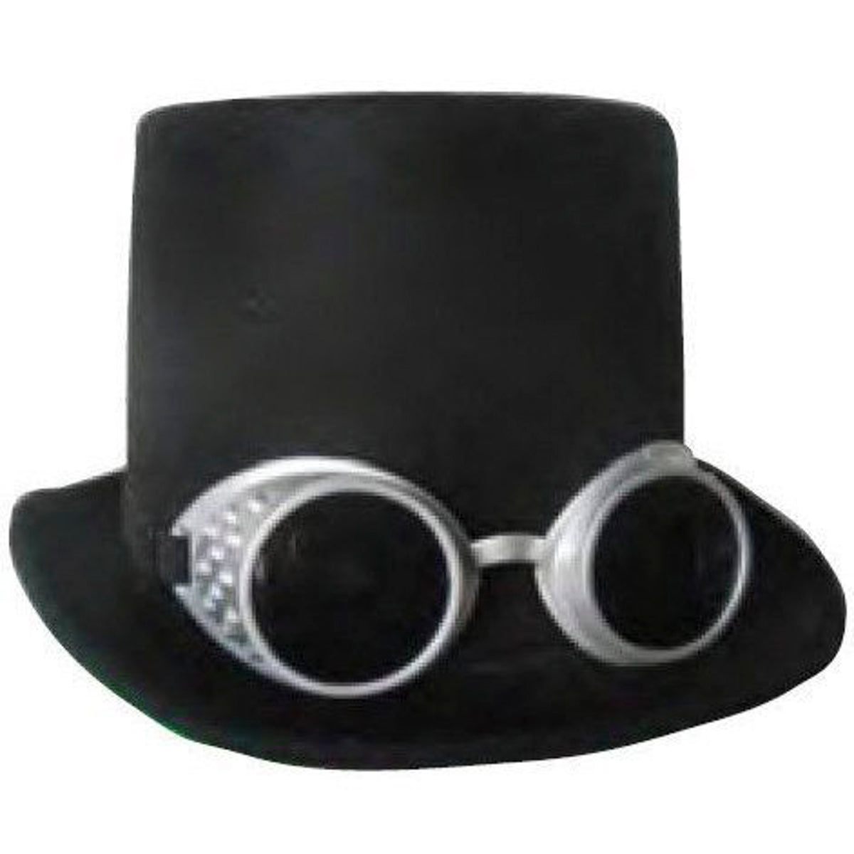 Deluxe Steampunk Top Hat with Goggles — Costume Super Center