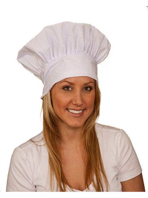 Adult White Chef Hat - costumesupercenter.com